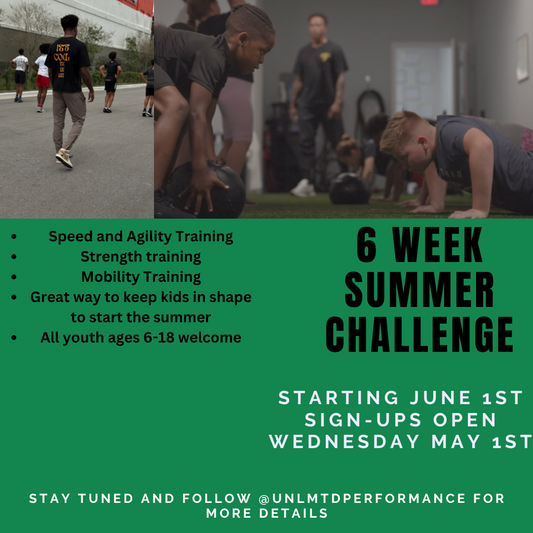 6 Week To Athlete Summer Challenge